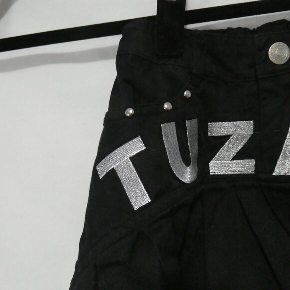 TUZAMA | 130/53 | Black Skirt with Silver Tuzama Lettering | NWOT - Picture 3 of 14